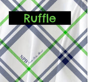 Division 3 North Palm Beach Ruffle Skirt - Navy & Green Plaid Print (NPB Team 2025-26)