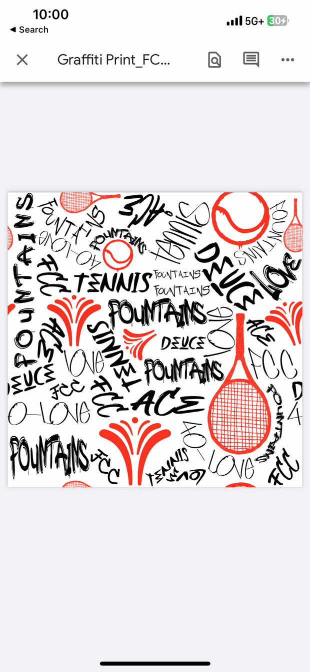 Fountains- Team Flounce Skirt 2025-26