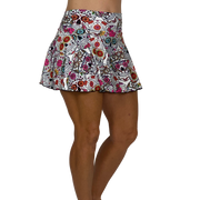 “Dias de Los Muertos” Flounce Skirt