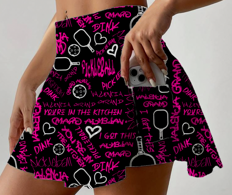 Valencia Grand PickleBall Flounce Skirt (2025)