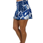 “Florida Blue Stamp” Flounce Skirt