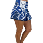 “Florida Blue Stamp” Flounce Skirt