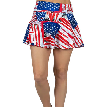 Merica Flounce Skirt