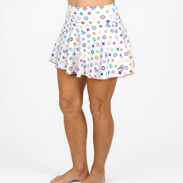 Chic and Fabulous Flounce Skirt