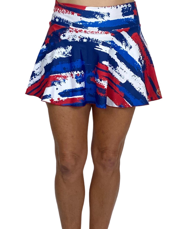 “Oh My Stars and Stripes! Flounce  Skirt